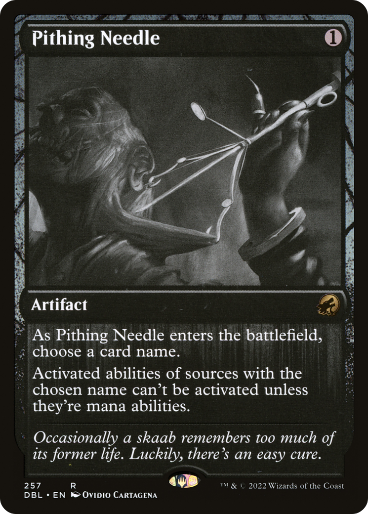 Pithing Needle - Foil