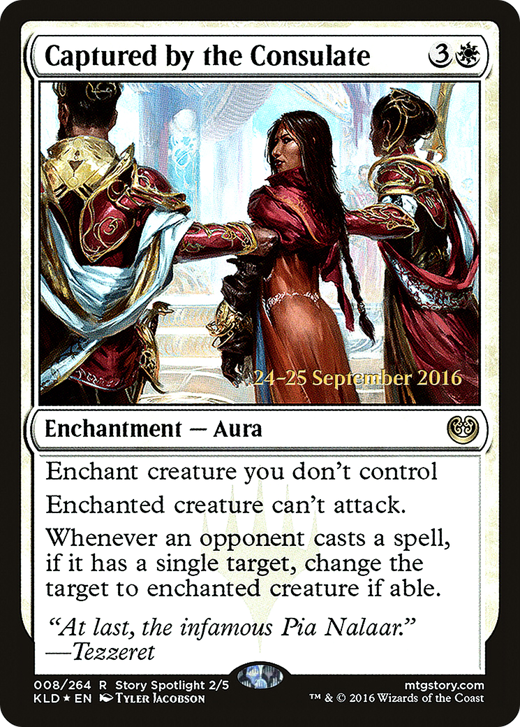 Captured by the Consulate (008) (Prerelease) - Foil