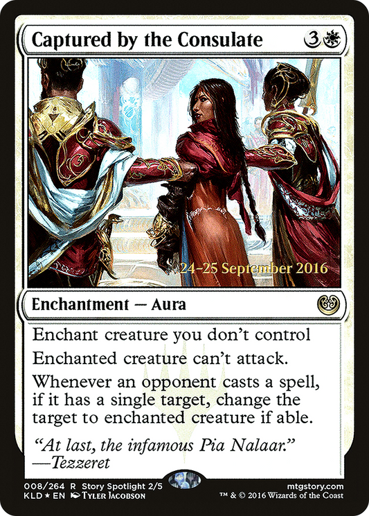 Captured by the Consulate (008) (Prerelease) - Foil