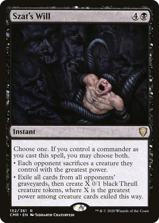 Szat's Will - Foil