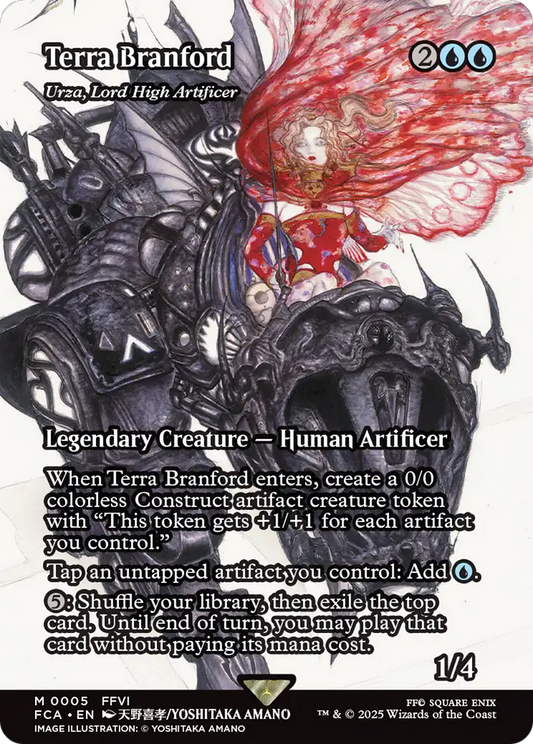 Terra Branford [Urza, Lord High Artificer] (0005) (Showcase) - Foil