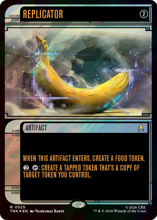 Replicator (0525) (Showcase) (TRK) - Surge Foil