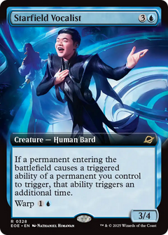 Starfield Vocalist (0328) (Extended Art) - Foil