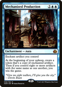 Mechanized Production (038) (Prerelease) - Foil