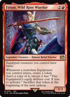 Firion, Wild Rose Warrior - Foil