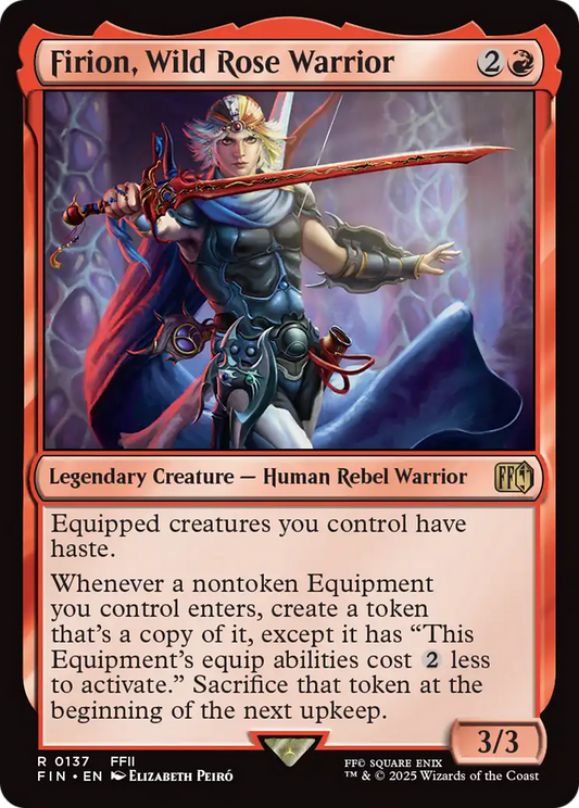 Firion, Wild Rose Warrior - Foil
