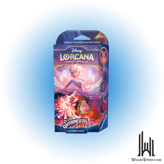 Disney Lorcana Shimmering Skies Starter Deck - Amethyst / Ruby