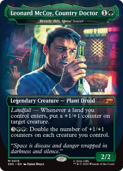Leonard McCoy, Country Doctor [Bristly Bill, Spine Sower] (0015) (Borderless) (SDS)