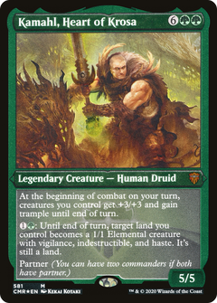 Kamahl, Heart of Krosa - Foil Etched