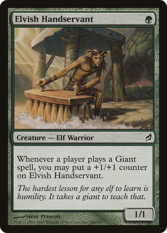 Elvish Handservant - Foil