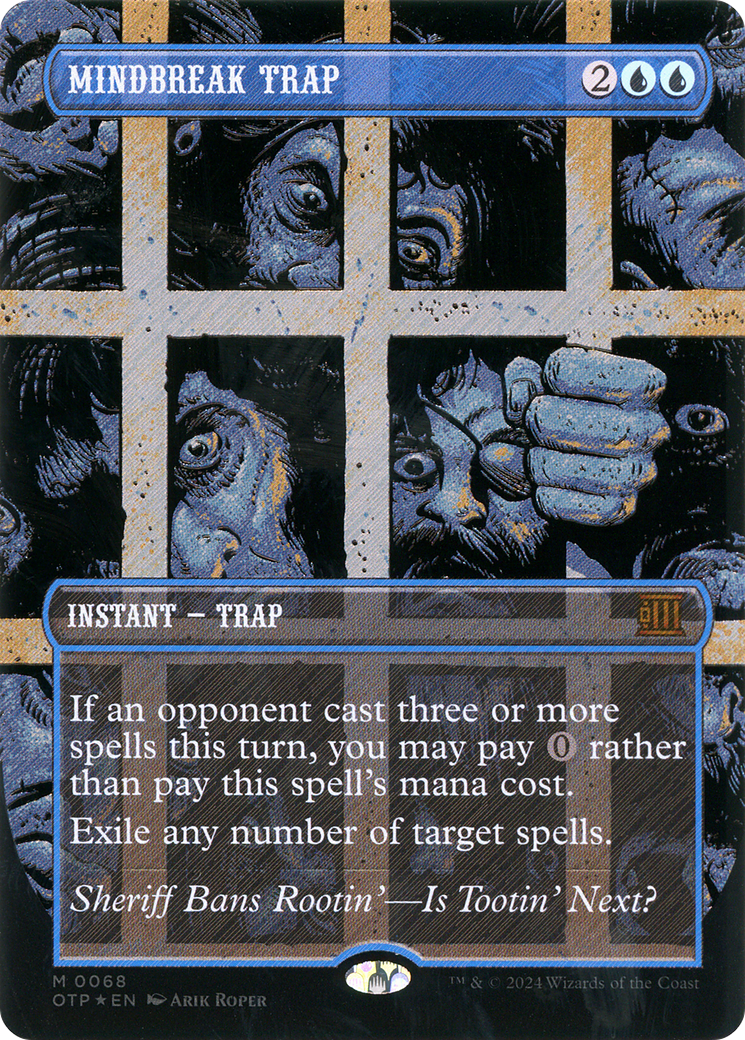 Mindbreak Trap (0068) (Borderless) - Textured Foil