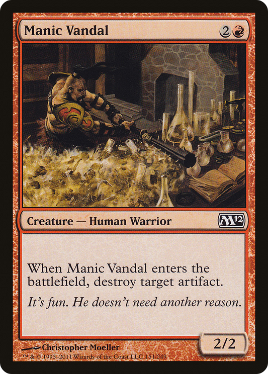 Manic Vandal - Foil