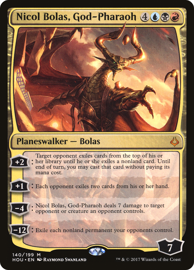 Nicol Bolas, God-Pharaoh - Foil