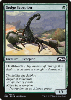 Sedge Scorpion - Foil