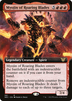 Myojin of Roaring Blades (061) (Extended Art)