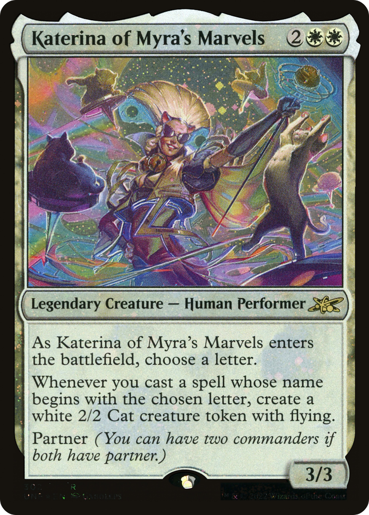 Katerina of Myra's Marvels (302) - Galaxy Foil
