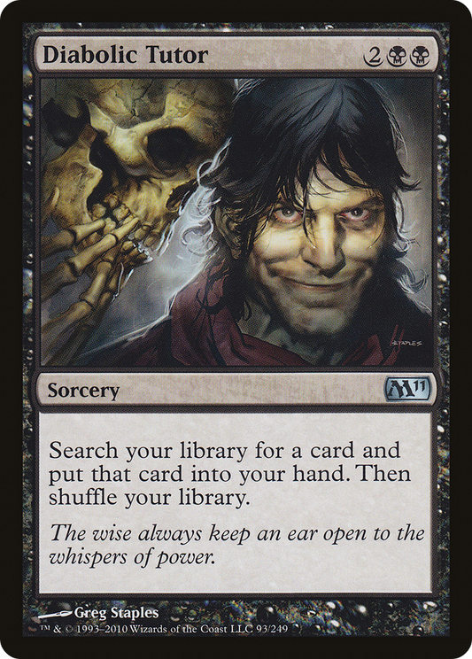 Diabolic Tutor - Foil