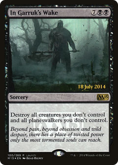 In Garruk's Wake (100) (Launch) - Foil