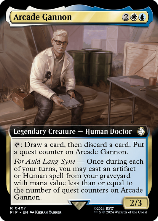 Arcade Gannon (0407) (Extended Art) - Foil