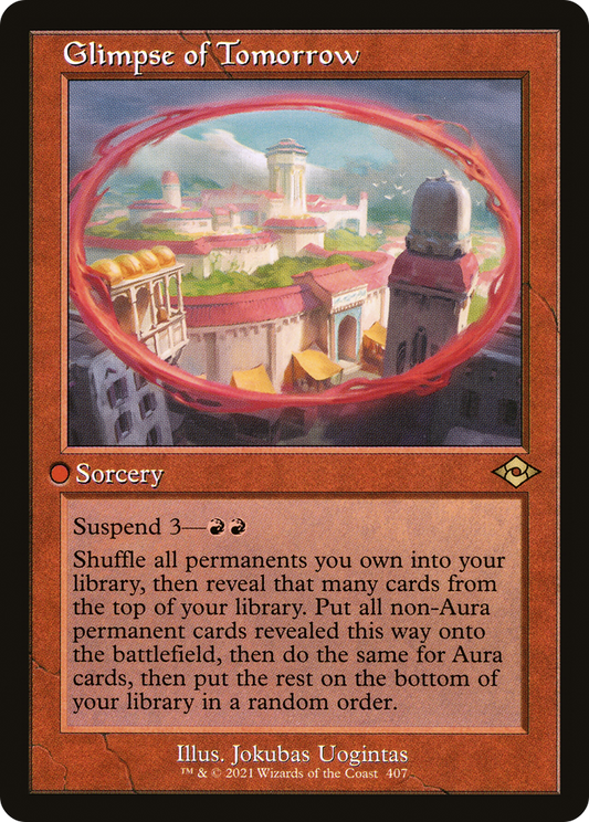 Glimpse of Tomorrow (407) (Retro Frame)