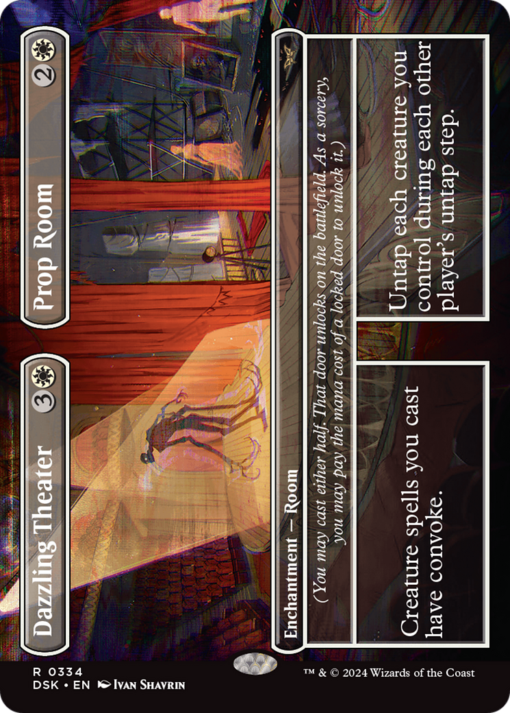 Dazzling Theater // Prop Room (0334) (Borderless) - Foil