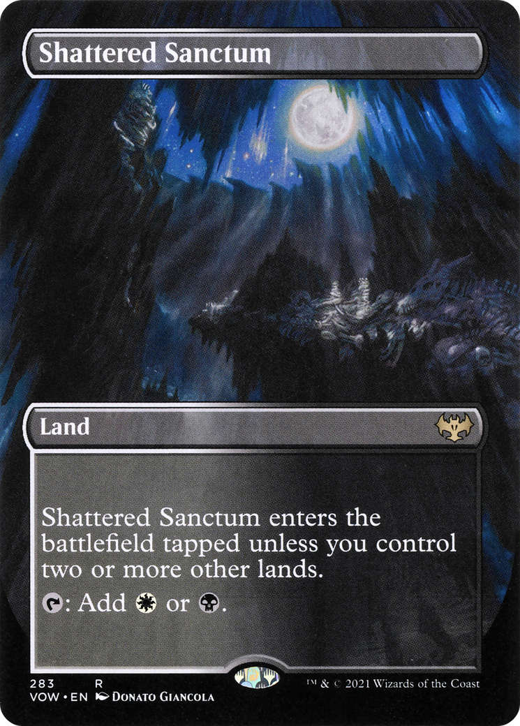 Shattered Sanctum (283) (Borderless) - Foil