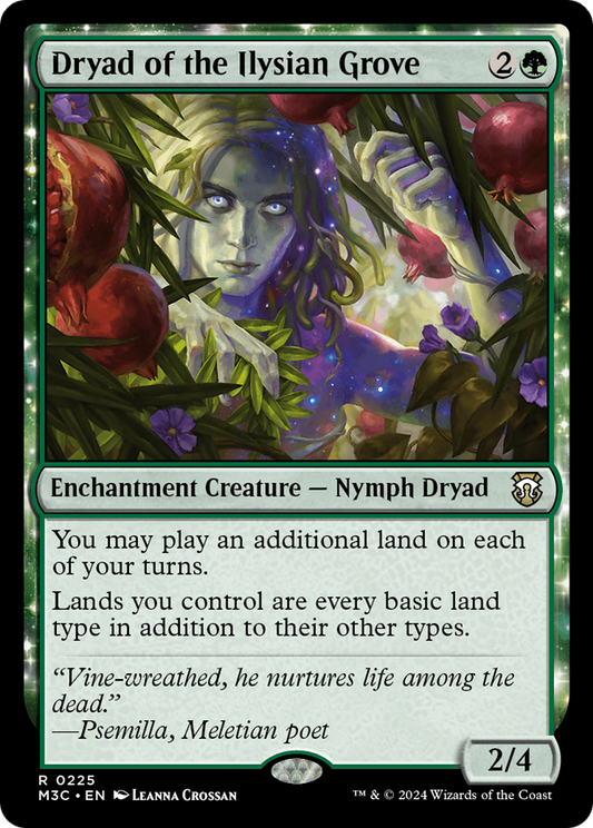 Dryad of the Ilysian Grove - Ripple Foil