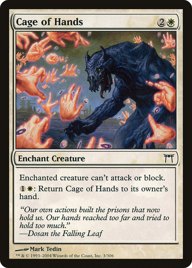 Cage of Hands - Foil