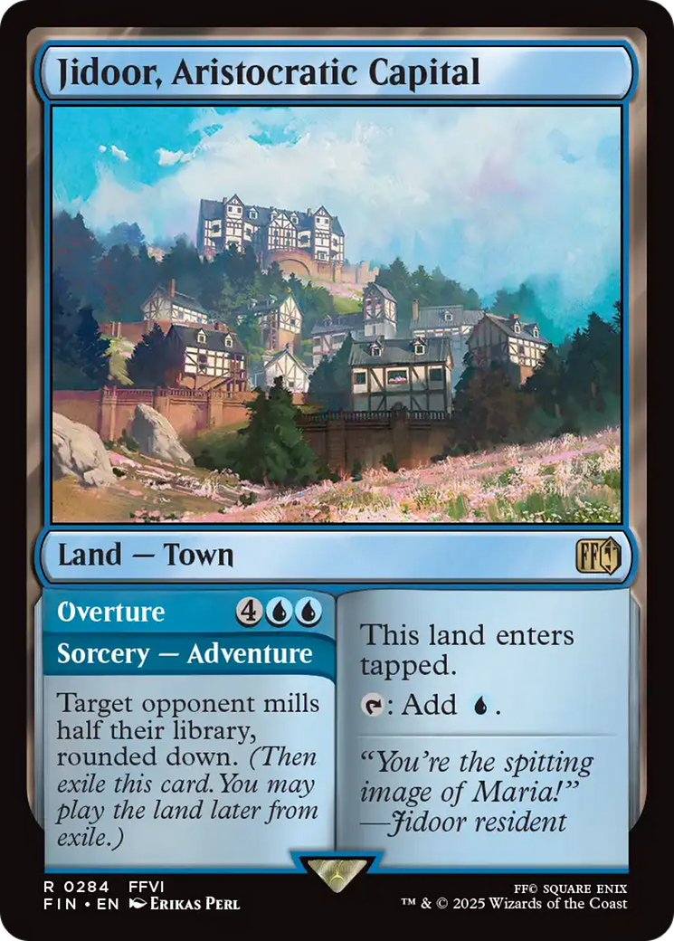 Jidoor, Aristocratic Capital // Overture