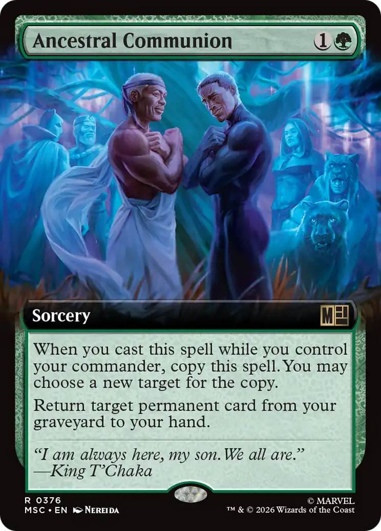 Ancestral Communion (0376) (Extended Art) (MSC)