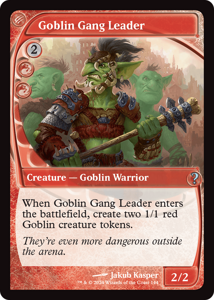 Goblin Gang Leader - Foil