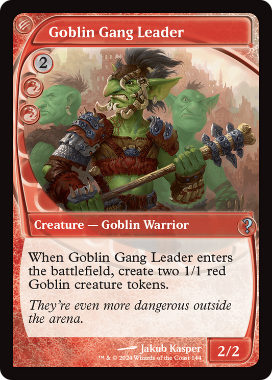 Goblin Gang Leader - Foil