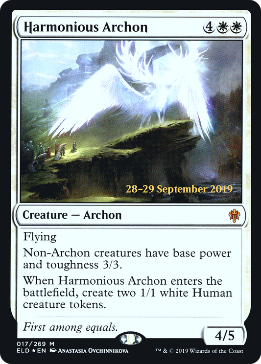 Harmonious Archon (017) (Prerelease) - Foil