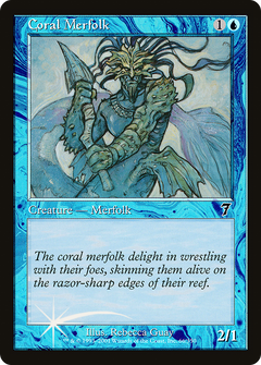 Coral Merfolk - Foil