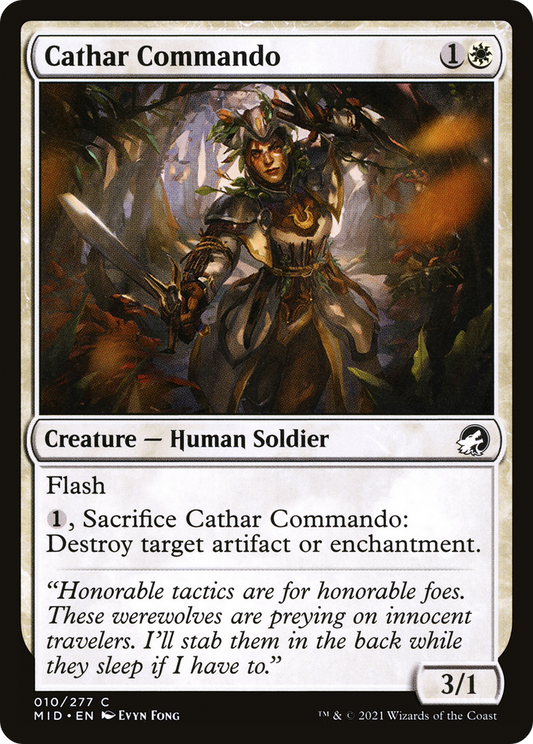 Cathar Commando - Foil