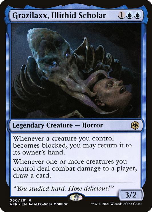 Grazilaxx, Illithid Scholar - Foil