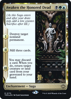 Awaken the Honored Dead (0170) (Prerelease) (PTDM) - Foil