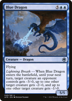 Blue Dragon - Foil