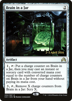 Brain in a Jar (252) (Prerelease) - Foil