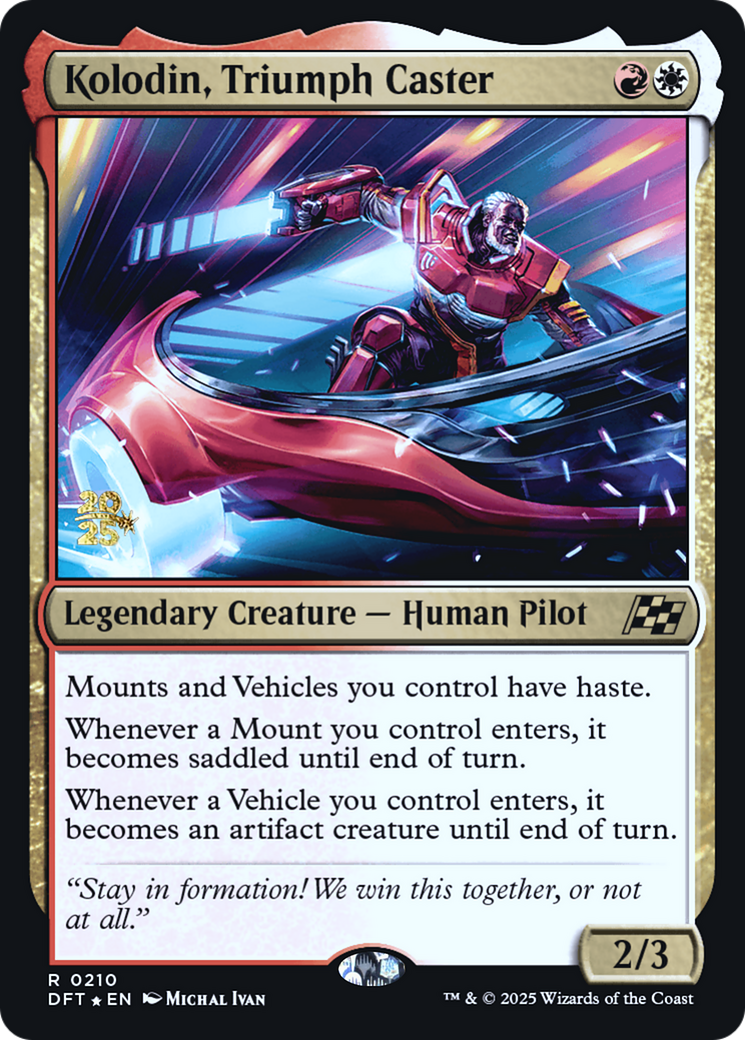 Kolodin, Triumph Caster (0210) (Prerelease) - Foil