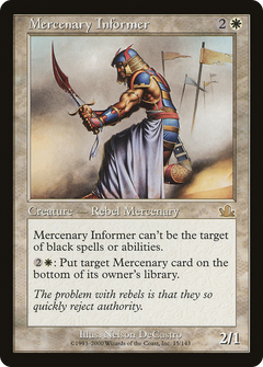Mercenary Informer - Foil