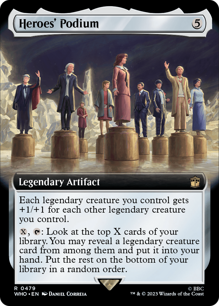 Heroes' Podium (0479) (Extended Art)