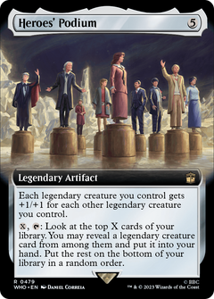 Heroes' Podium (0479) (Extended Art) - Foil