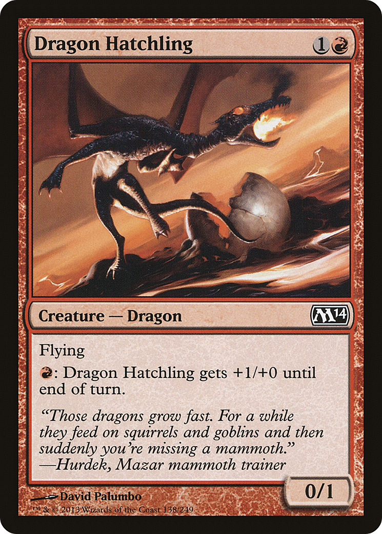 Dragon Hatchling - Foil