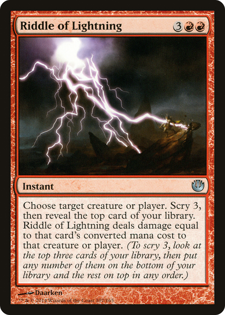 Riddle of Lightning - Foil