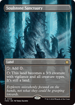 Soulstone Sanctuary (0356) (Borderless) - Foil
