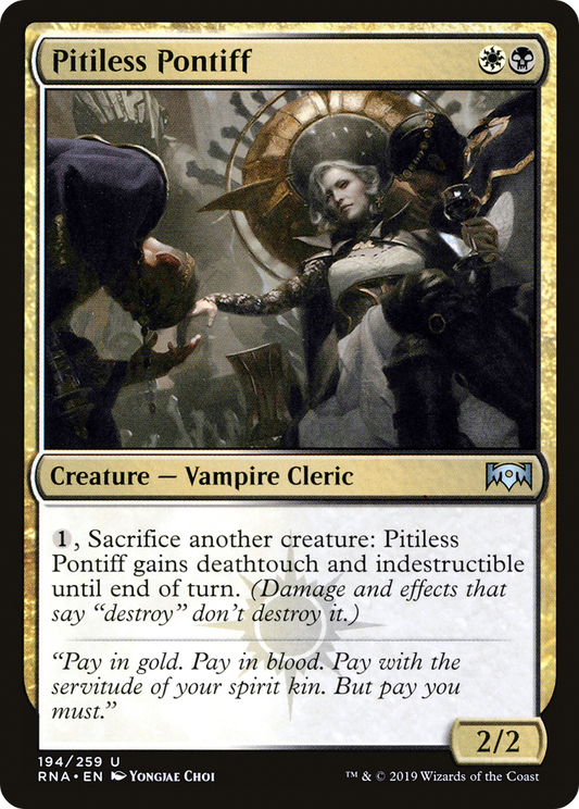 Pitiless Pontiff - Foil