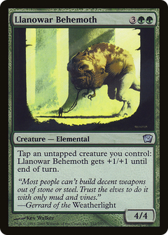 Llanowar Behemoth - Foil