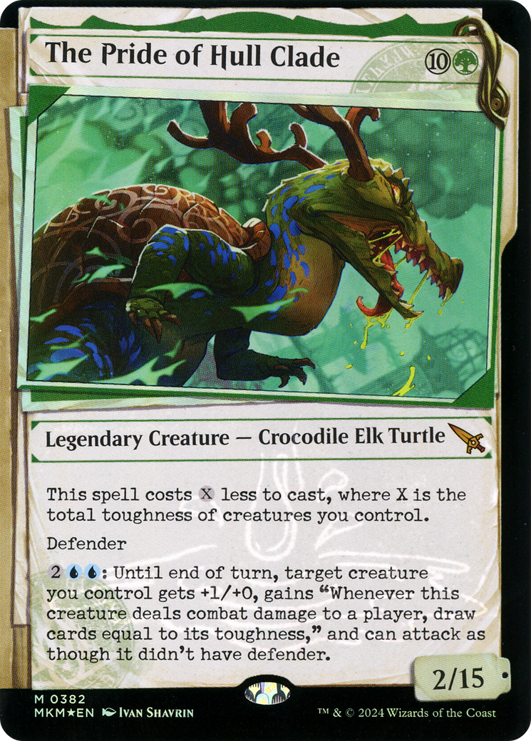 The Pride of Hull Clade (0382) (Showcase) - Invisible Ink Foil