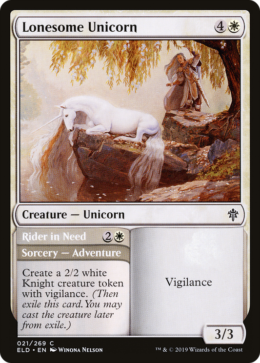 Lonesome Unicorn // Rider in Need - Foil